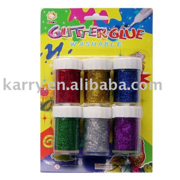 Schulmaterial Glitter Kleber